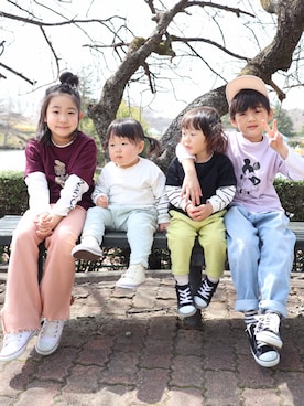 teiccoさん（キッズ・122cm）の春コーディネート