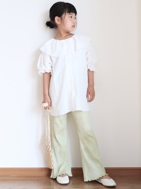 teiccoさん（キッズ・122cm）の夏コーディネート