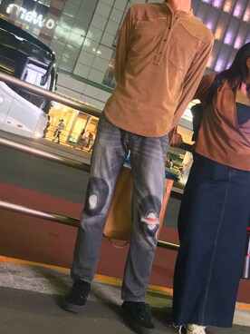 「ペーパーバッグ」｜TAISEIさん（メンズ・175cm）の秋コーディネート