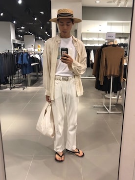 「MOUSSY（マウジー）のアイテム（帽子）」を使った、TAISEIさん（メンズ・176cm）の冬コーディネート
