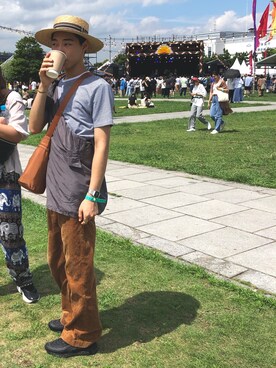 「MOUSSY（マウジー）のアイテム（帽子）」を使った、TAISEIさん（メンズ・176cm）の冬コーディネート