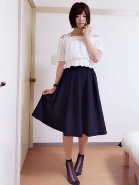 ‍りの ୨୧⑅*さん（レディース・164cm）の夏コーディネート