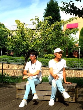 光・昂矢さん(メンズ・175cm)の夏コーディネート