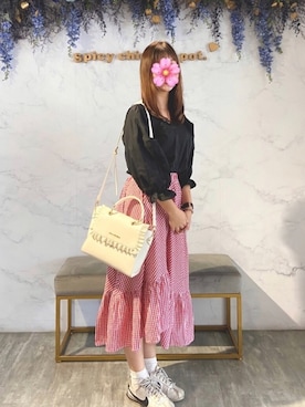 Angel🌸さん（レディース・164cm）の春コーディネート