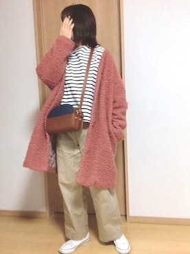 capy☺︎さん（レディース・159cm）の冬コーディネート