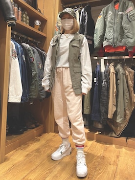 sakuさん（レディース・162cm）の春コーディネート