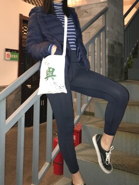 「Balenoのアイテム」を使った、phoebbさん（レディース・165cm）の春コーディネート