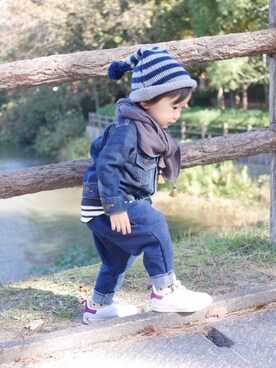 iyori2015さん（キッズ・80cm）の秋コーディネート