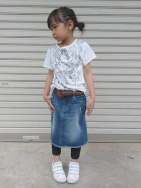 「goa（ゴア）のアイテム」を使った、chipurikaさん（キッズ・110cm）の春コーディネート