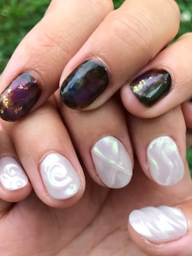 「NAILS（ネイル）のアイテム（その他、シルバー系）」を使った、mikaさん（レディース）の夏コーディネート