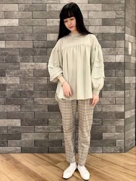「春めきシューズ」｜か ほさん（レディース・163cm）の春コーディネート