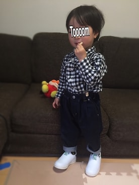 toooomさん（キッズ・80cm）の冬コーディネート