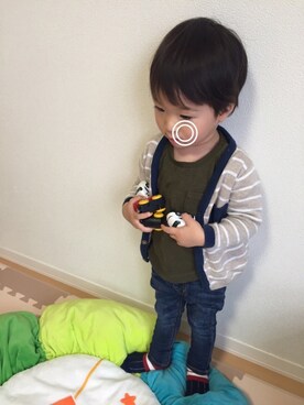 toooomさん（キッズ・80cm）の冬コーディネート