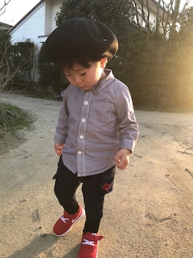 toooomさん（キッズ・80cm）の春コーディネート
