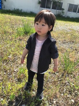 toooomさん（キッズ・90cm）の春コーディネート