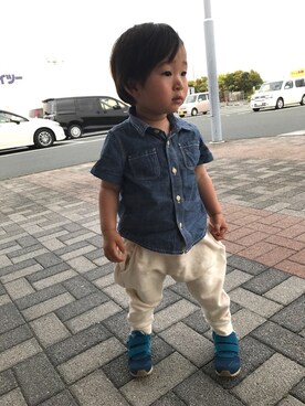 toooomさん（キッズ・90cm）の春コーディネート