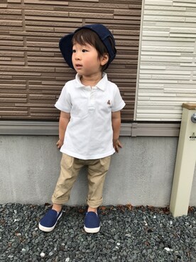 toooomさん（キッズ・90cm）の夏コーディネート