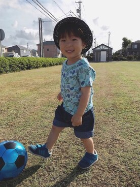 toooomさん（キッズ・90cm）の夏コーディネート