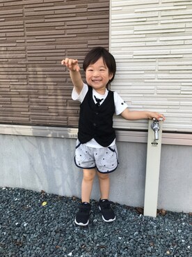 toooomさん（キッズ・90cm）の秋コーディネート