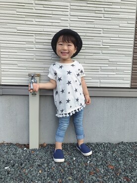 toooomさん（キッズ・90cm）の秋コーディネート