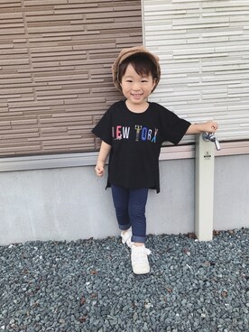 toooomさん（キッズ・90cm）の秋コーディネート