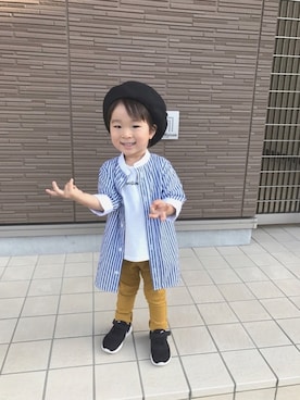 toooomさん（キッズ・90cm）の秋コーディネート