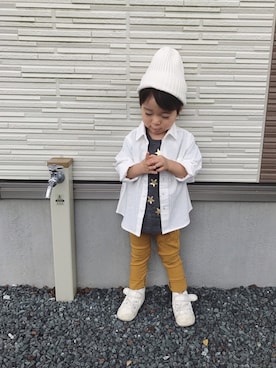 toooomさん（キッズ・90cm）の秋コーディネート