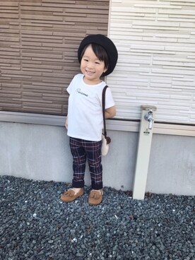 toooomさん（キッズ・90cm）の秋コーディネート