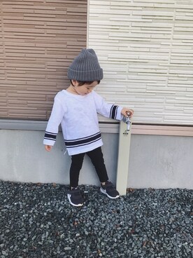 toooomさん（キッズ・90cm）の秋コーディネート