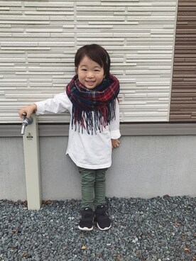 toooomさん（キッズ・90cm）の秋コーディネート