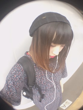 「ヴィンテージワンピース」｜「アイテム（ブーツ）」を使った、たらこさん（レディース・154cm）の夏コーディネート