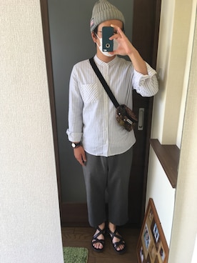 「HYDROPONIC（ハイドロポニック）のアイテム」を使った、masa.ncoさん（メンズ・168cm）の春コーディネート
