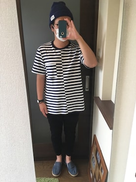 「vendor（ベンダー）のアイテム」を使った、masa.ncoさん（メンズ・168cm）の春コーディネート