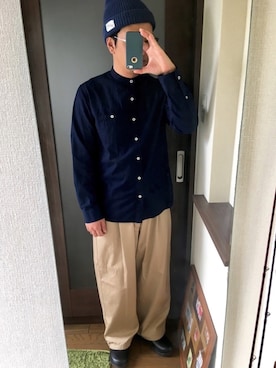 「vendor（ベンダー）のアイテム」を使った、masa.ncoさん（メンズ・168cm）の秋コーディネート