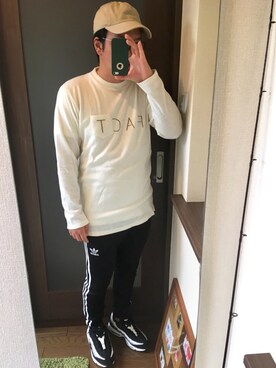 「REPIDO（リピード）のアイテム（トップス）」を使った、masa.ncoさん（メンズ・168cm）の秋コーディネート