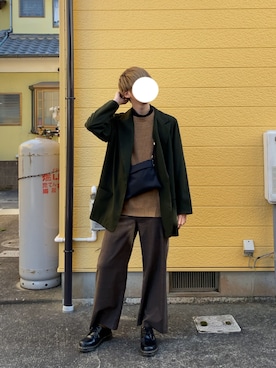 「RYO TAKASHIMA（リョウタカシマ）のアイテム（アクセサリー）」を使った、89さん（メンズ・175cm）の春コーディネート