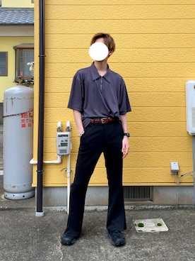 「RYO TAKASHIMA（リョウタカシマ）のアイテム（アクセサリー）」を使った、89さん（メンズ・175cm）の夏コーディネート
