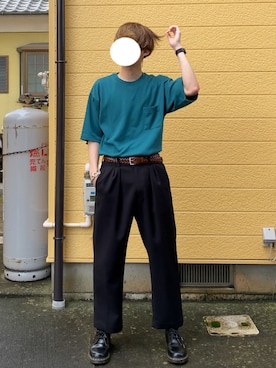 「RYO TAKASHIMA（リョウタカシマ）のアイテム（アクセサリー）」を使った、89さん（メンズ・175cm）の夏コーディネート