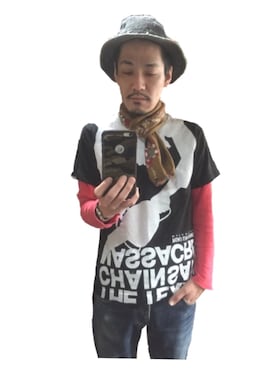 「hat」｜ Beatnik BeaTの中の人さん（メンズ・175cm）の春コーディネート