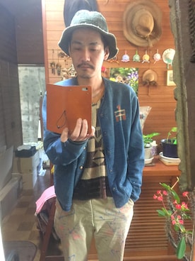 「hat」｜ Beatnik BeaTの中の人さん（メンズ・175cm）の春コーディネート