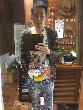 「坊主」｜ Beatnik BeaTの中の人さん（メンズ・175cm）の夏コーディネート