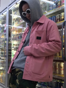 「FTC（エフティーシー）のアイテム（ジャケット/アウター）」を使った、so1roさん（メンズ・165cm）の秋コーディネート