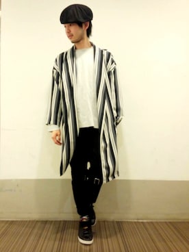 ikeさん（メンズ・178cm）の冬コーディネート