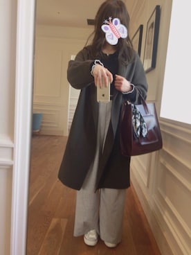 「CONVERSE（コンバース）のconverse（コンバース） ALL STAR OX（オールスターOX）（スニーカー）」を使った、p___wpwさん（レディース・165cm）の春コーディネート