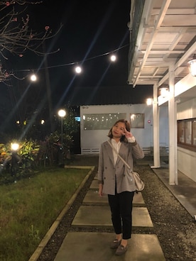 「Herls（ハーリス）のアイテム」を使った、yoyo0427さん（レディース・152cm）の秋コーディネート