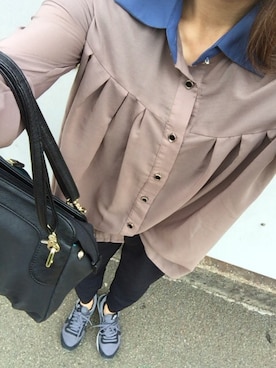 「ナイキスニーカー」｜「アイテム（ハンドバッグ）」を使った、sssさん（レディース・155cm）の夏コーディネート