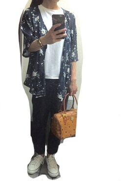 「Spick & Span（スピックアンドスパン）の【CONVERSE】ALLSTARWASHOUTSLIPOX◆（スニーカー）」を使った、sssさん（レディース・155cm）の夏コーディネート