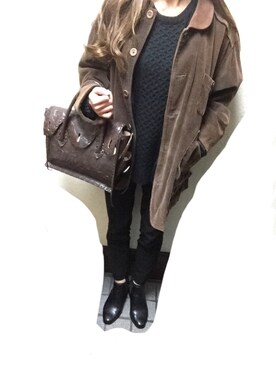 sssさん（レディース・155cm）の秋コーディネート