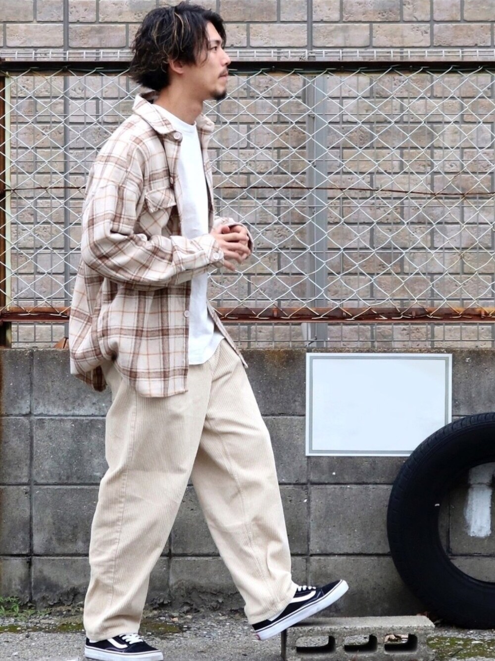 Hayatoさんの「CPOシャツジャケット(フラップポケットシャツジャケット)【youtuberげんじくん紹介商品】（kutir）」を使ったコーディネート