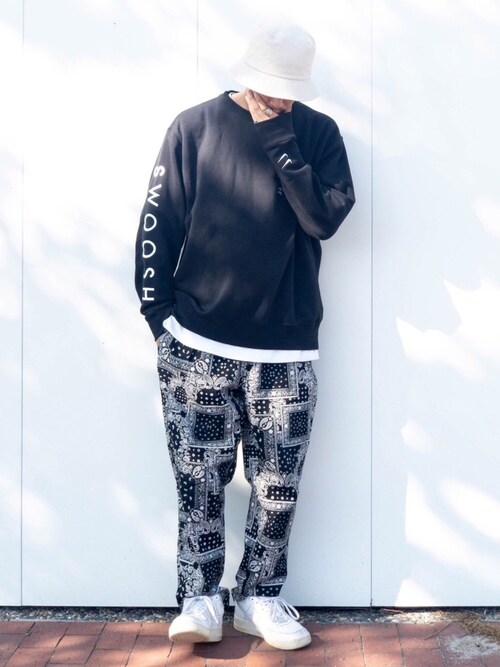 Hayato Nikeのスウェットを使ったコーディネート Wear